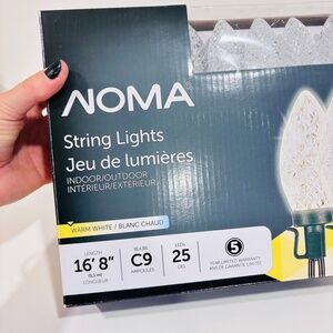 NOMA C9 Christmas Lights (25 string lights)